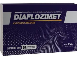DIAFLOZIMET 10/1000 MG 30TAB