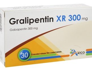 GRALIPENTIN XR 300 MG 30 TAB
