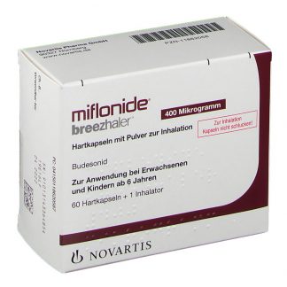 MIFLONIDE 400MCG CAP. FM