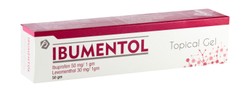 Ibumentol 50mg Ibuprofen & 30mg Levomenthol Topical Gel for Pain & Inflammation Relief
