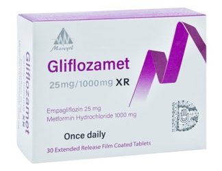 GLIFLOZAMET 25/1000MG XR 30TAB