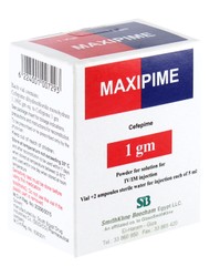 MAXIPIME 1 GM 1 VIAL .