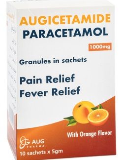 AUGICETAMIDE PARACETAMOL 1000 MG 10 SACHETS
