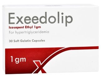 Exeedolip 1g Icosapent Ethyl for Hypertriglyceridemia