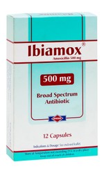 IBIAMOX 500 MG 12 CAP