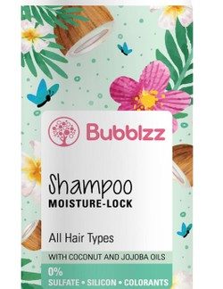 BUBBLZZ MOISTURE-LOCK ALL HAIR TYPES SHAMPOO500ML