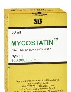MYCOSTATIN 100.000 I U SUSP 30 ML