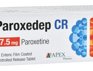 PAROXEDEP 37.5 MG CR 30TAB
