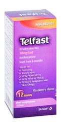 TELFAST 100ML SYRUP FM NP2/22