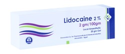 LIDOCAINE 2/100 20 GM GEL