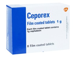 CEPOREX 1 GM 8 TAB