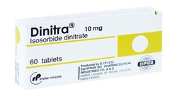DINITRA 10 MG 60 TAB