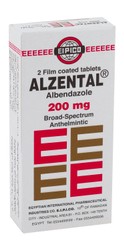 ALZENTAL 200 MG 2TAB