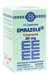EPIRAZOLE 20 MG 14 CAP
