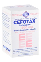 CEFOTAX 0.5 GM 1 VIAL