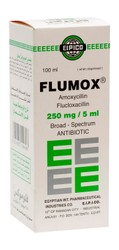 FLUMOX 250 MG SYRUP 100 ML