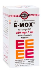 E-Mox 250mg/5ml Amoxycillin Broad Spectrum Antibiotic