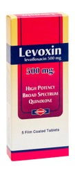 LEVOXIN 500 MG 5 TAB