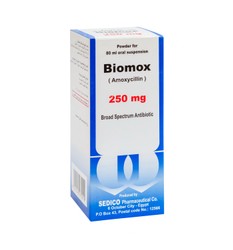 BIOMOX 250 MG / 5 ML SYR 80 ML