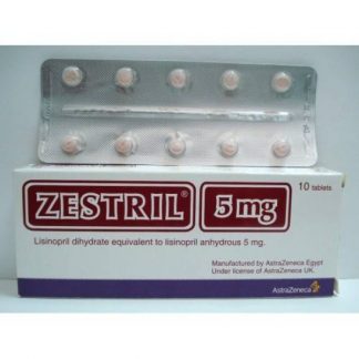 ZESTRIL 5 MG 10 TAB