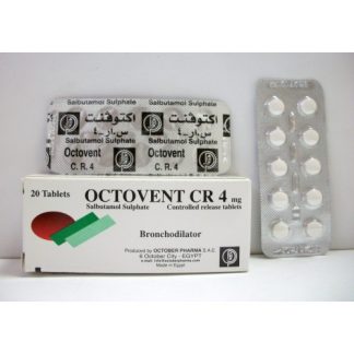 OCTOVENT C R 4 MG 20 TAB~~