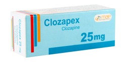 CLOZAPEX 25 MG 50 TAB