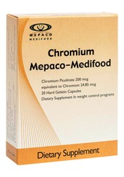 CHROMIUM PICOLINATE 200 MCG 20 CAP