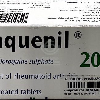 Plaquenil 200mg Hydroxychloroquine Sulphate for Rheumatoid Arthritis