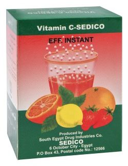 VITAMIN C-SEDICO EFF 10 SACHETS