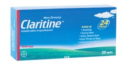 CLARITINE 10 MG 20 TAB FM