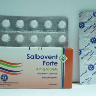 SALBOVENT FORTE 4 MG 20 TAB