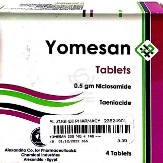 YOMESAN 500 MG 4 TAB ~~