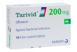 TARIVID 200 MG 10 TAB
