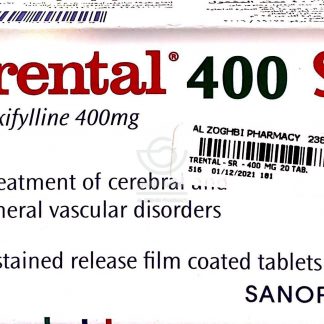 TRENTAL -SR- 400MG 20TAB FM