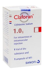 CLAFORAN 1 GM 1 VIAL