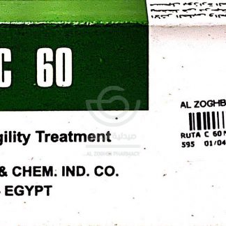 RUTA C 60 MG 20 TAB