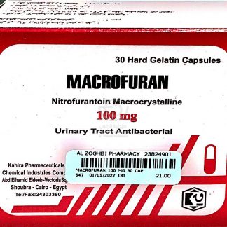 MACROFURAN 100 MG 30 CAP