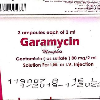 GARAMYCIN 80 MG / 2 ML 3 AMP