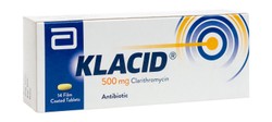 KLACID 500 MG 14 TAB