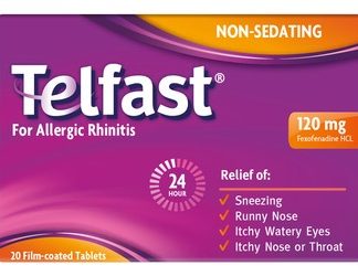 TELFAST 120MG 20TAB FM