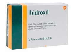 IBIDROXIL 1 GM 8 TAB