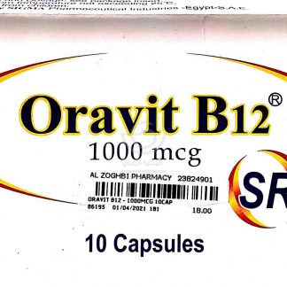ORAVIT B12 - 1000MCG 10CAP