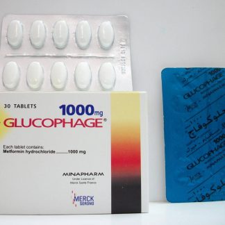 GLUCOPHAGE 1000MG 30TAB FM