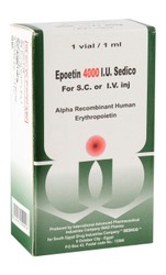 EPOETIN 4000 I.U. SEDICO 1 VIAL