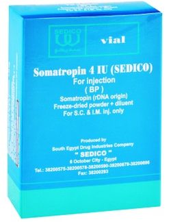 SOMATROPIN 4 I.U 1 VIAL