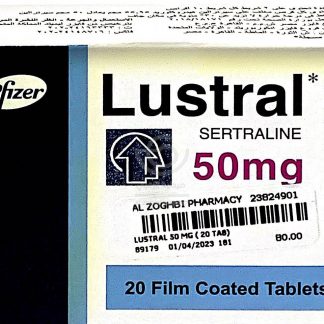 LUSTRAL 50 MG 20 TABNP12/22