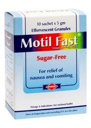 MOTIL FAST 10 SACHETS EFFERVESCENT