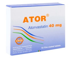 ATOR 40MG 10 TAB FM