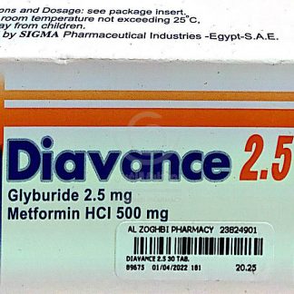DIAVANCE 2.5 30 TAB.