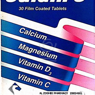 Caldin C Calcium Supplement with Magnesium, Vitamin D3 & Vitamin C